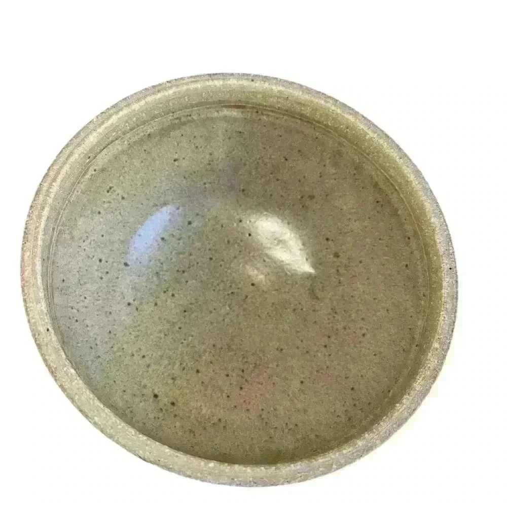Handmade Ceramic Butter Dish with Lid - Sage Green